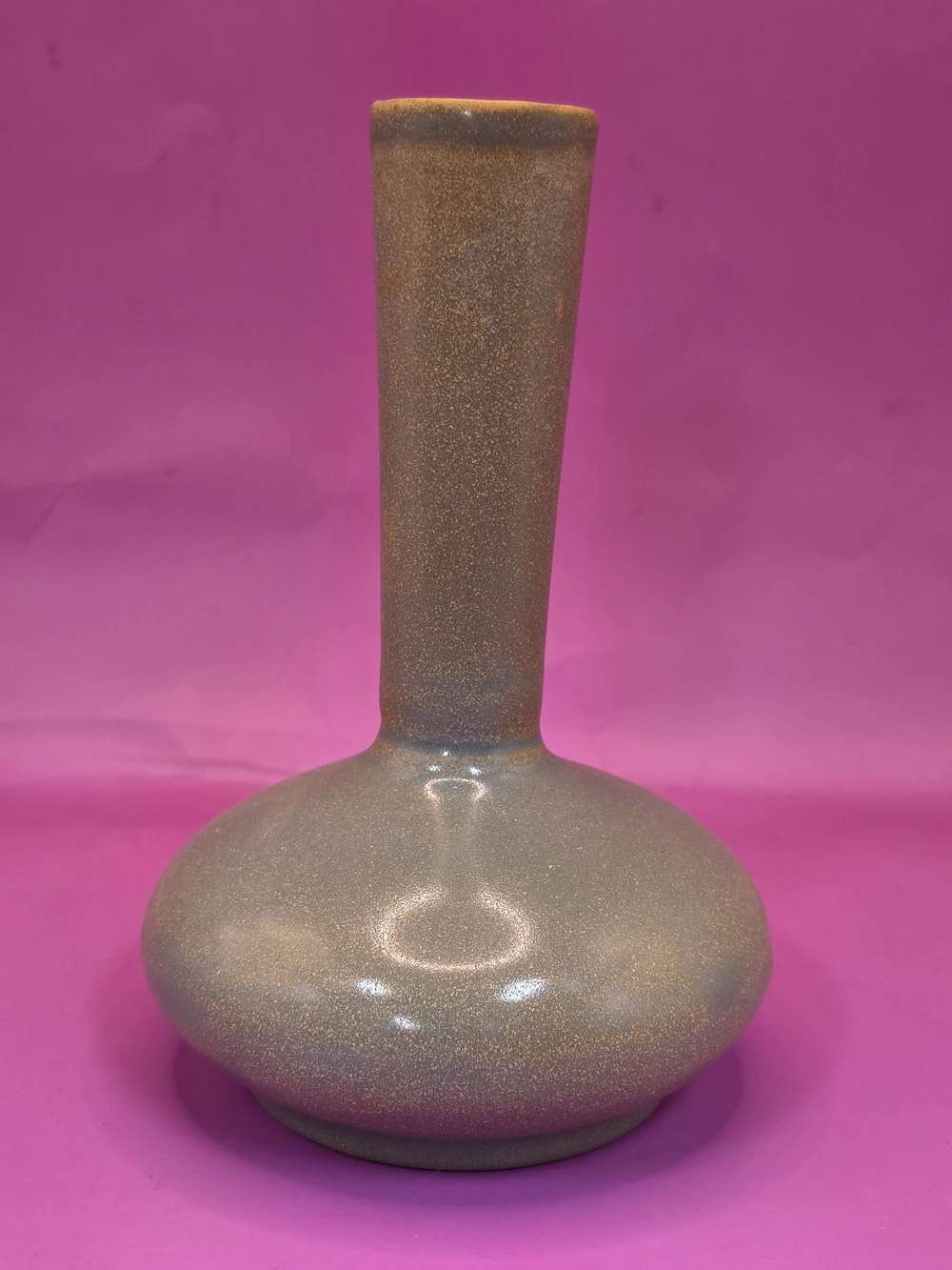 Chinese Glazed Porcelain Vase Marked - Picture 9 of 11
